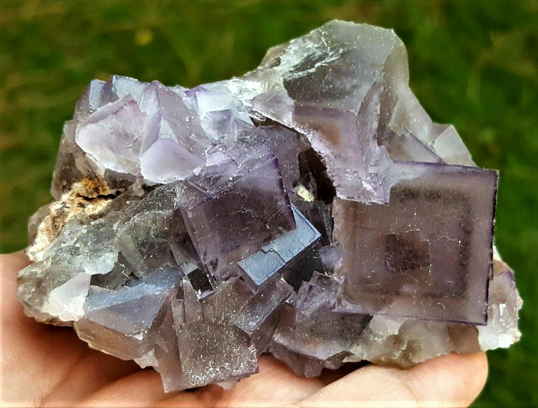 Phantom Fluorite Specimen Natural - 326 Grams (1 of 4)