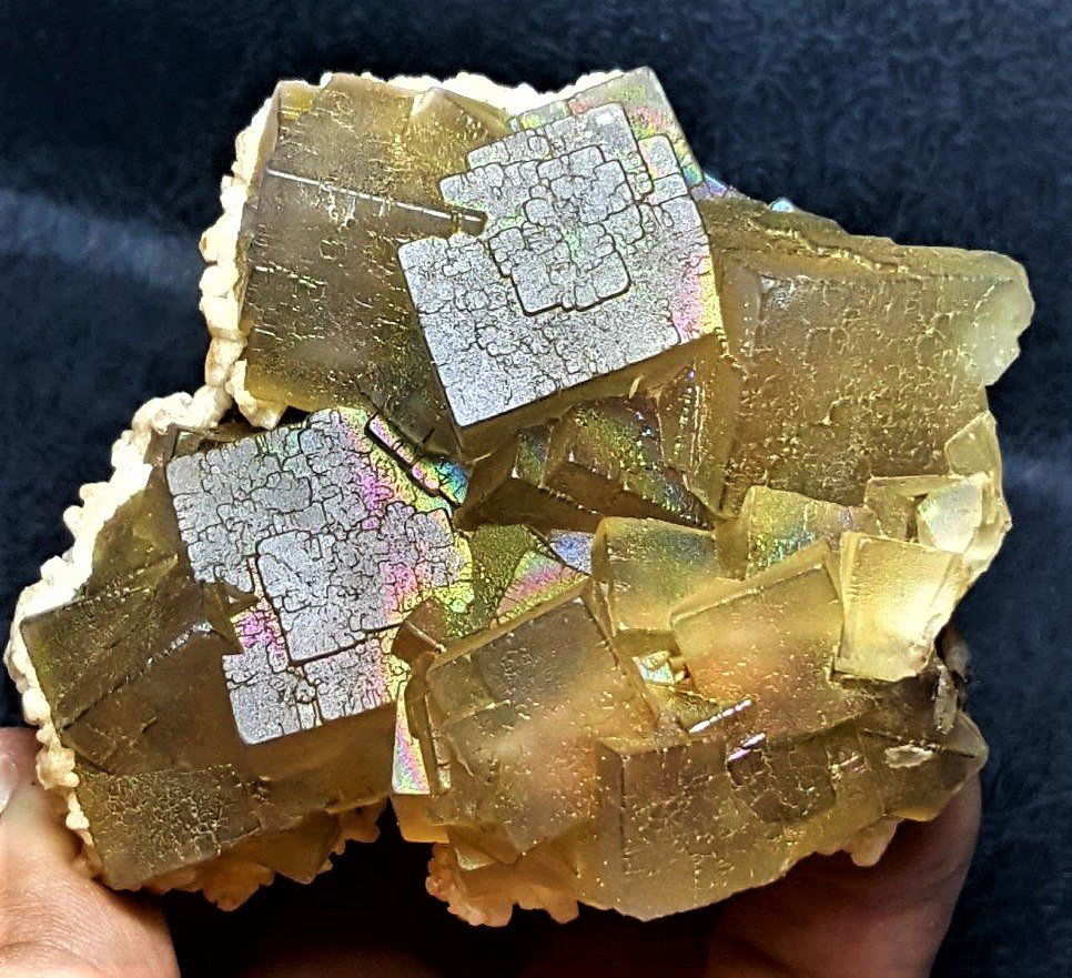 AAA Quality Rare Rainbow Fluorite - 306 Grams (1 of 5)