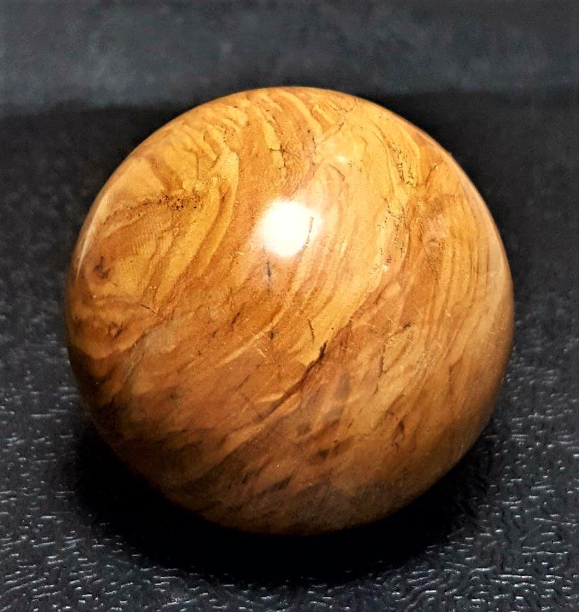 218 Grams Wood Jasper Healing Sphere (1 of 2)