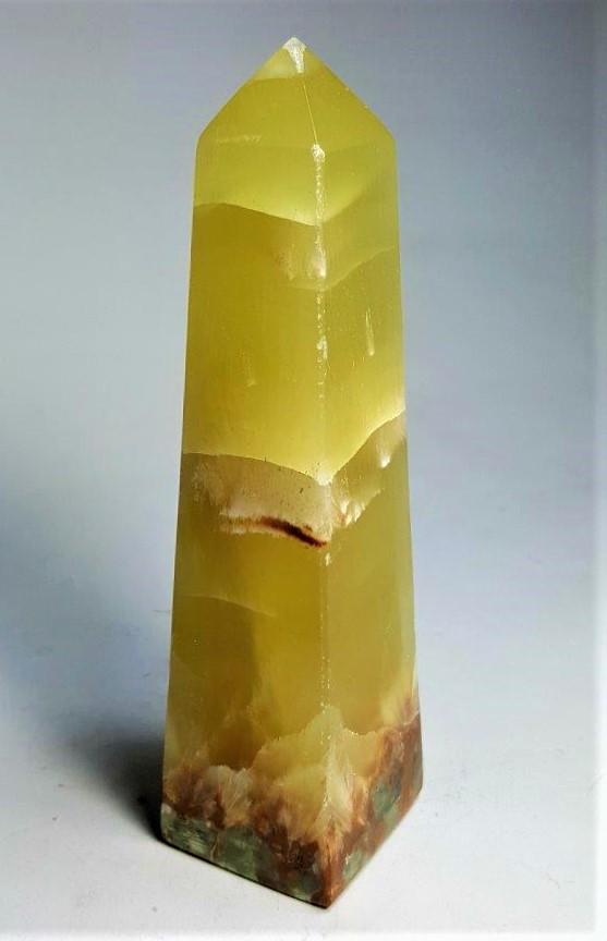 Lemon Calcite Tower - 385 Grams (1 of 3)