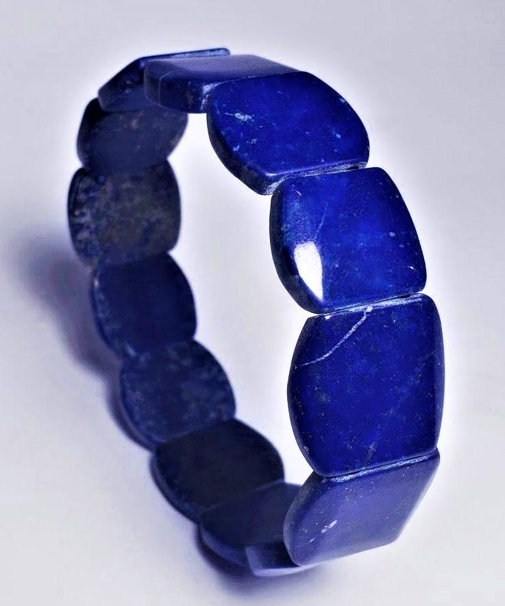 Healing Lapis Lazuli Blue beaded Bracelet: Spiritual, Healing Lapis Lazuli Blue beaded Bracelet Shipping: $23.00. Shipping rates are determined by Parcel weight and destination.