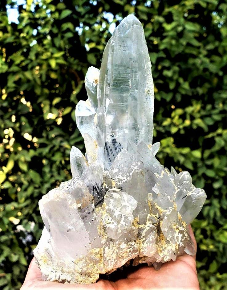 Rutiled Quartz Specimen - 758.3 Grams (1 of 6)