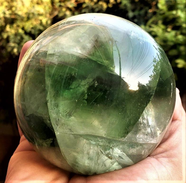 Fluorite Sphere 1250 Grams (1 of 3)