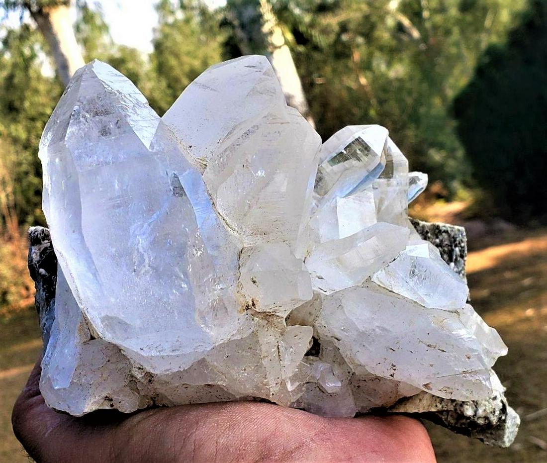 Healing Decoration Mineral - Quartz Cluster - 1343.3 (1 of 5)