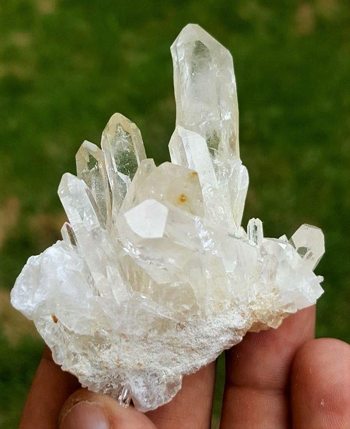 Pristine clear quartz specimen - 55 Grams (1 of 4)