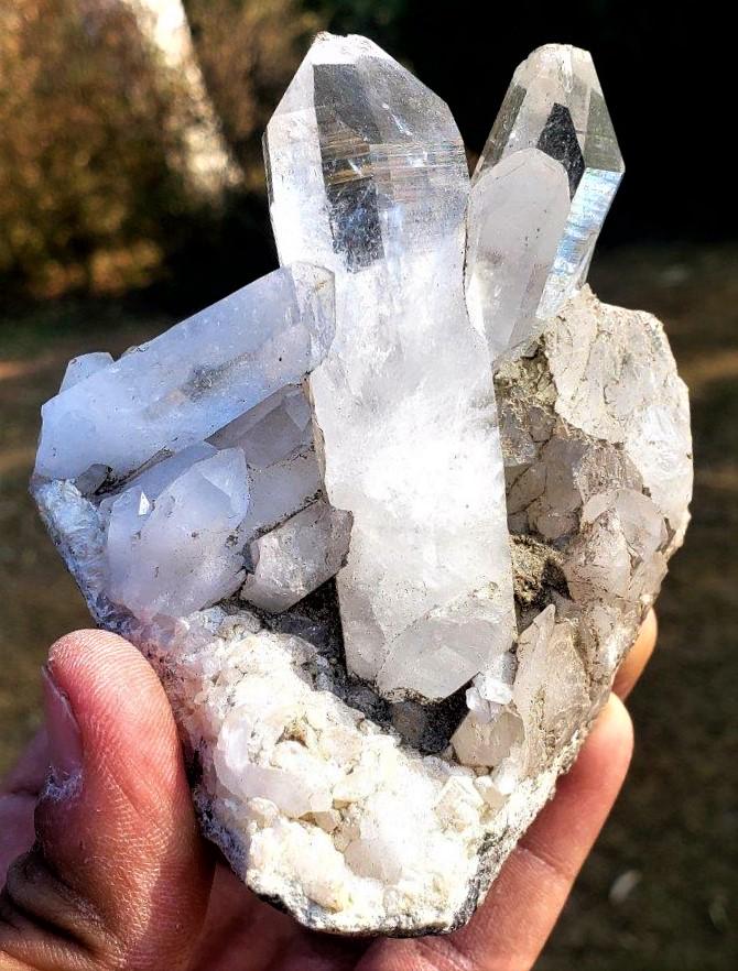 Quartz Mineral Healing Specimen - 285.9 Grams (1 of 3)