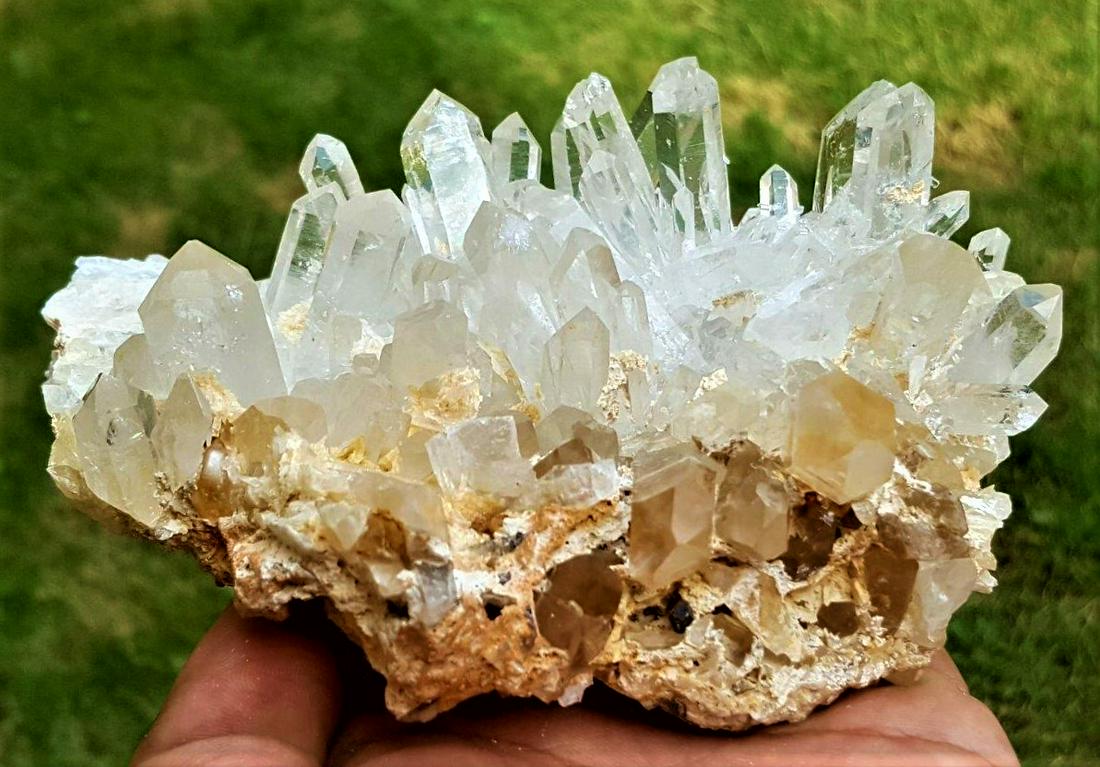 Tangerine Quartz Specimen - 452 Grams (1 of 4)