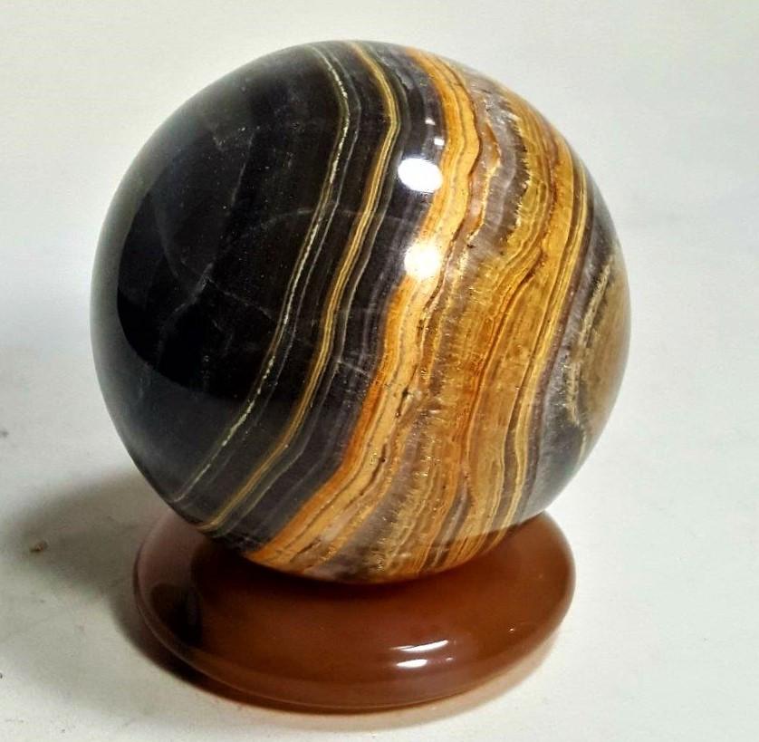 Natural Mix Calcite Sphere - 382 Grams (1 of 3)