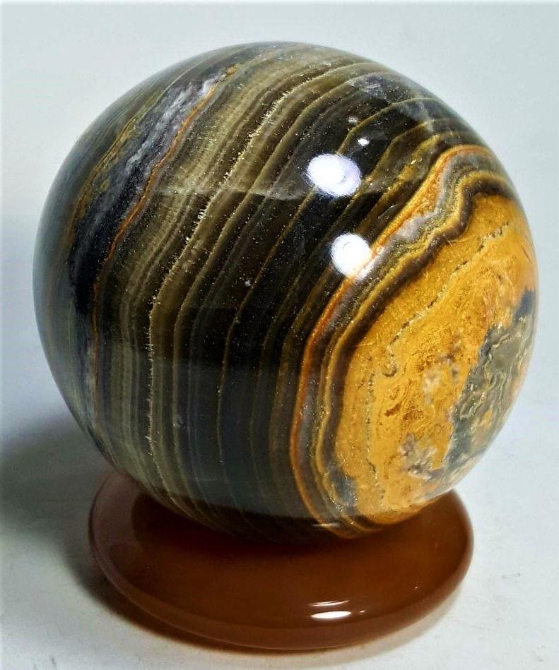 AAA Quality Mix Calcite Sphere - 382 Grams (1 of 6)