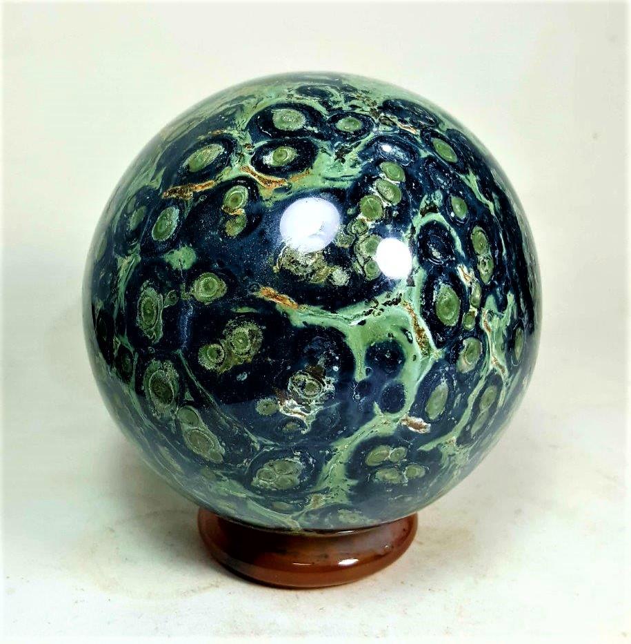 Kimbaba Jasper Healing Sphere - 1409 Grams (1 of 5)