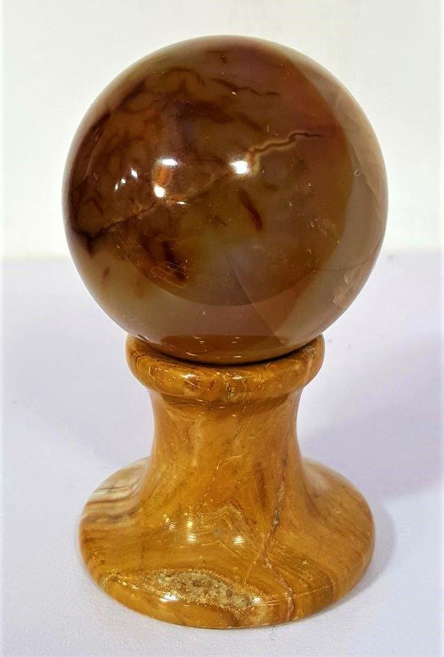 Agate Sphere Natural Healer - 254 Grams (1 of 4)