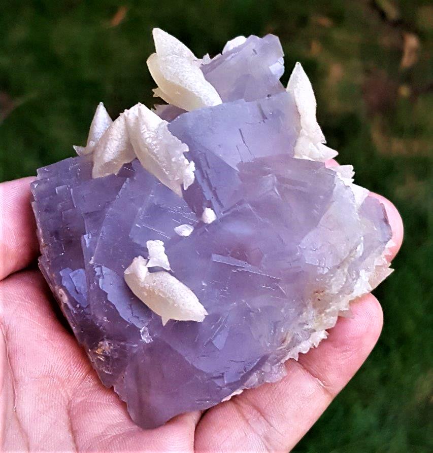 Fluorite With Dogtooth Calcite - 274 Grams (1 of 3)