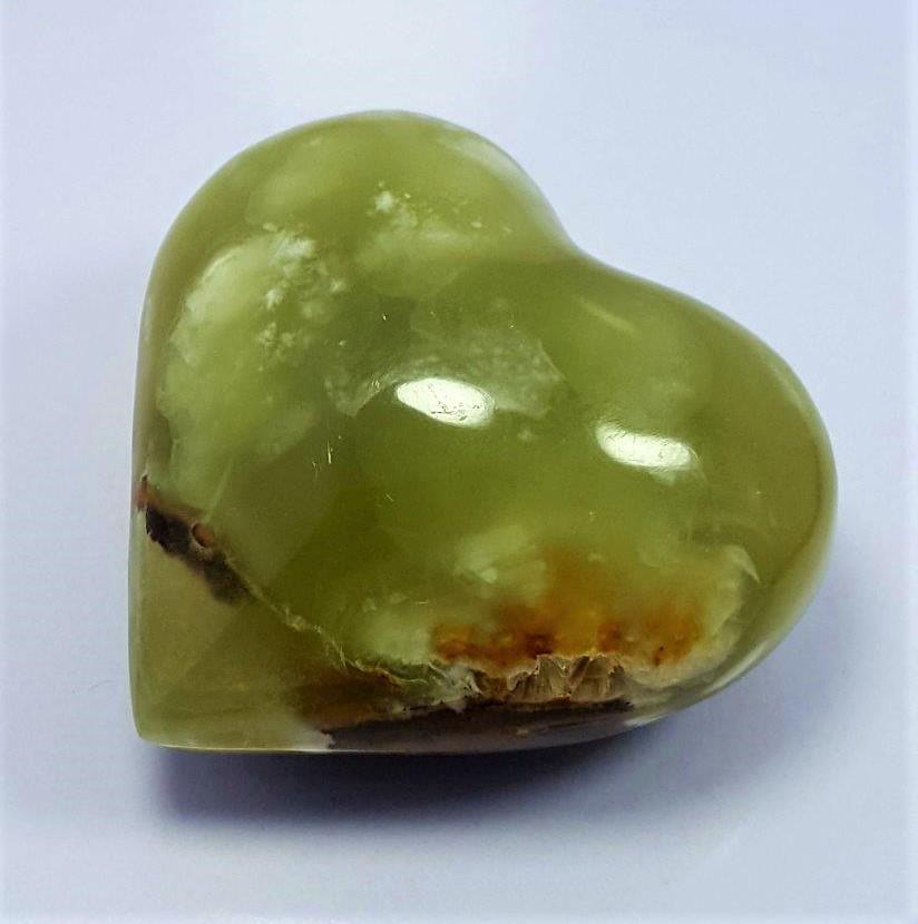 135 Grams Multi Color Onyx Heart (1 of 5)