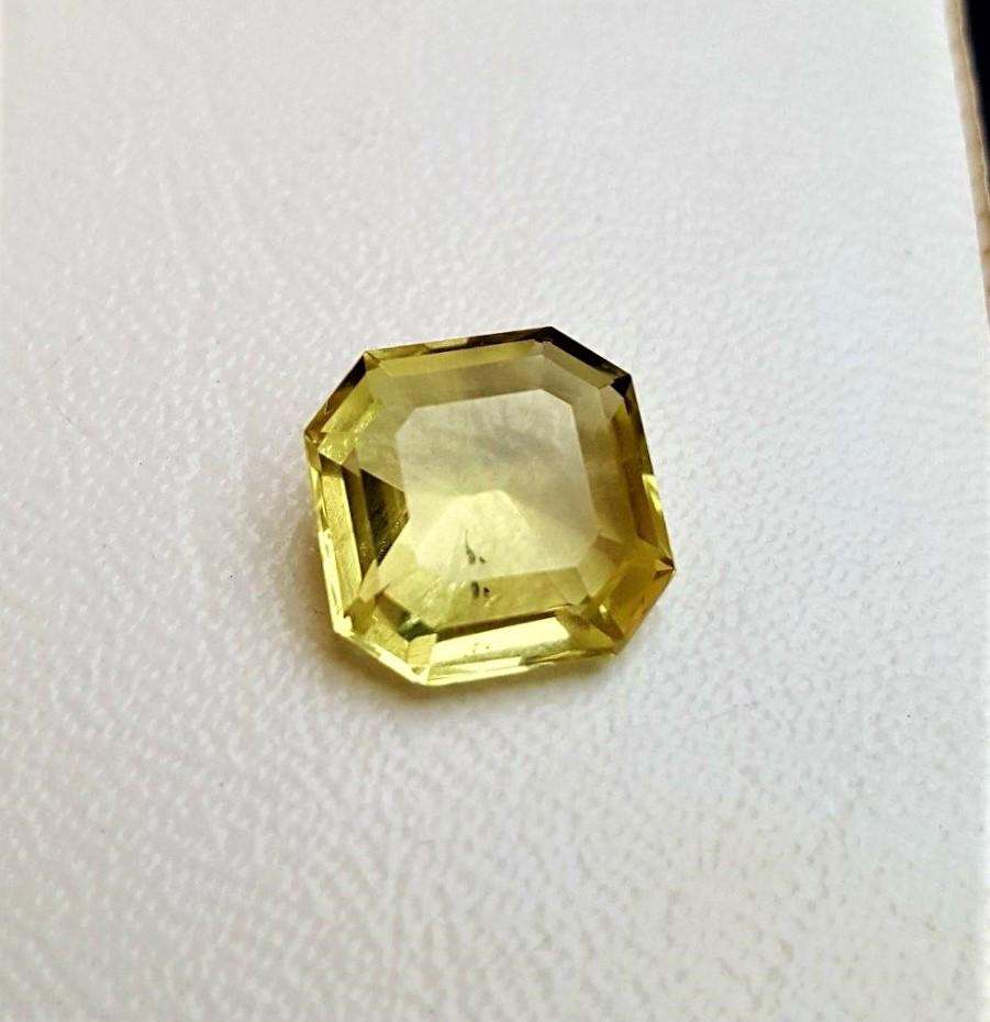 Lemon Quartz - 3.5 Carats: Lemon Quartz - 3.5 Carats - 11X10X6 mmShipping Rate: $15.00 .shipping rates are determined by Parcel weight and destination.Combined shipping: We offer combine shipping on multiple items purchased to 