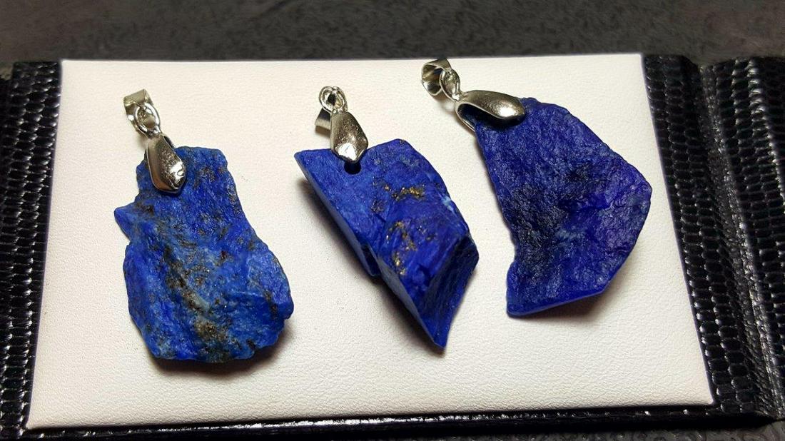 Crystal Pendants Necklaces - Lapis Lazuli Lot (1 of 2)