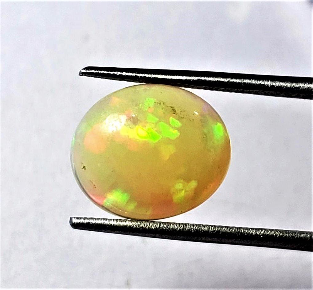Fire Ethopian Opal Oval Shape - 2.5 Carats (1 of 3)