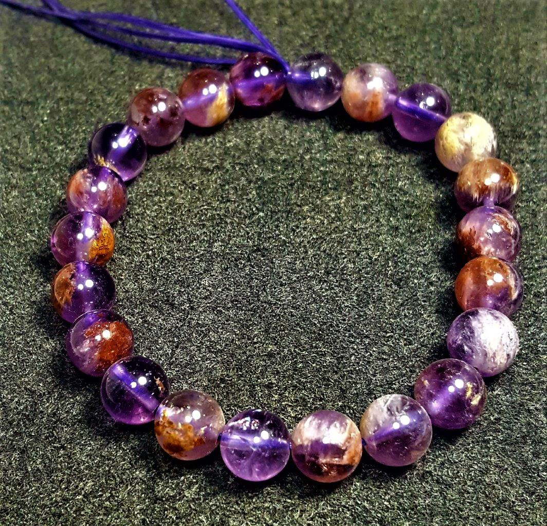 Charm Beaded Amethyst Bracelet (1 of 4)