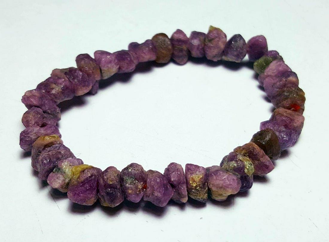 Natural Rough Ruby Bracelet - Natural Healing (1 of 2)
