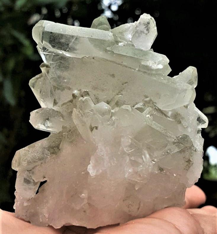 Terminated Chlorine Quartz Crystals - 279 Grams (1 of 5)