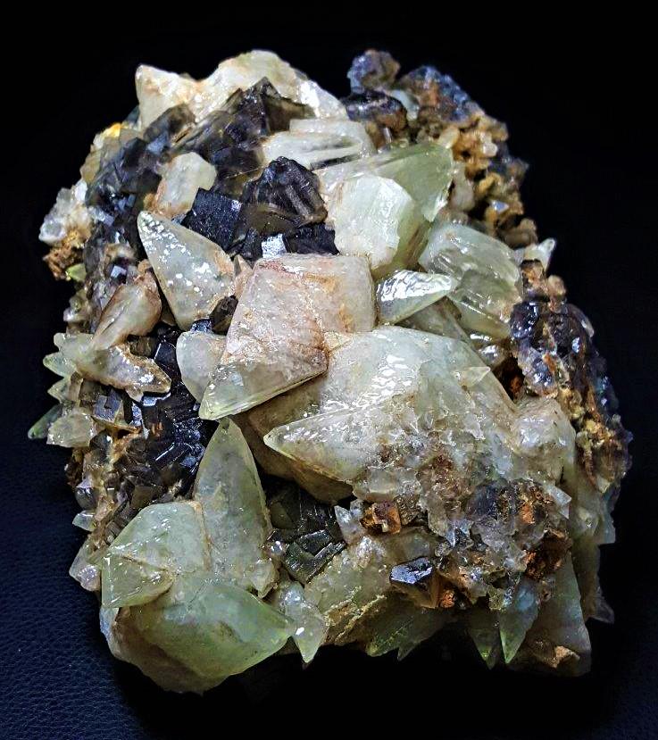 Dogtooth Calcite With Fluorite - 3047 Grams (1 of 4)
