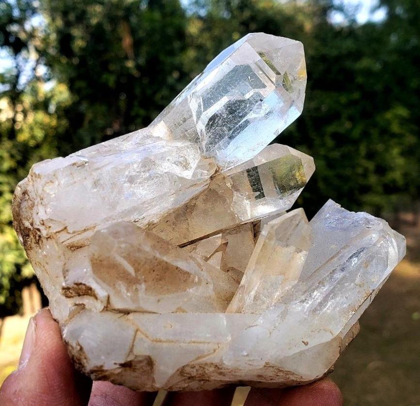 Good Quality Quartz Crystal Specimen - 335.6 Grams (1 of 4)