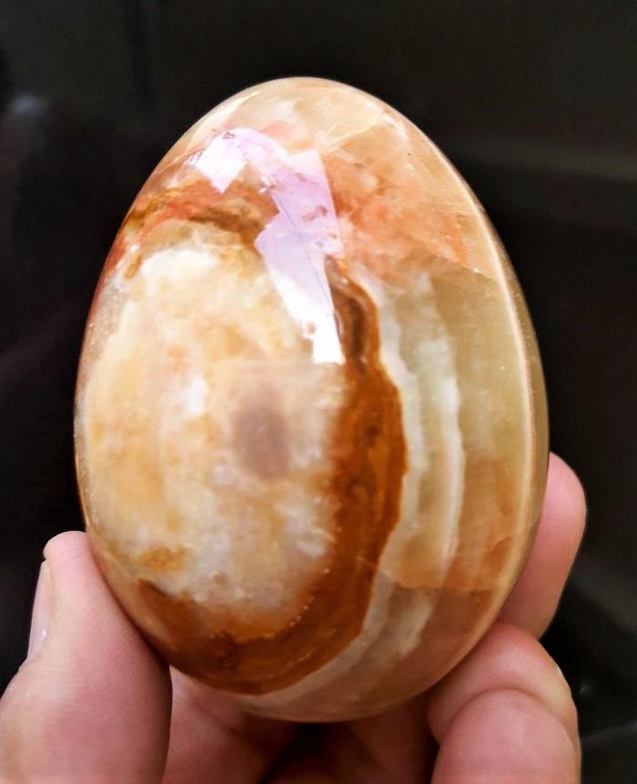 Multi Color Onyx Healing Egg - 246 Grams (1 of 3)