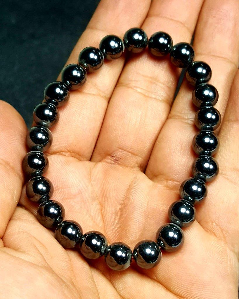 Charm Beaded Titanium Bracelet (1 of 4)