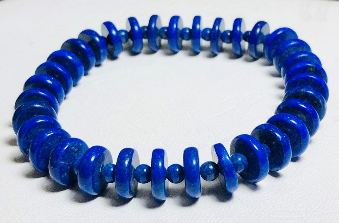 Genuine Lapis Lazuli bracelet (1 of 3)