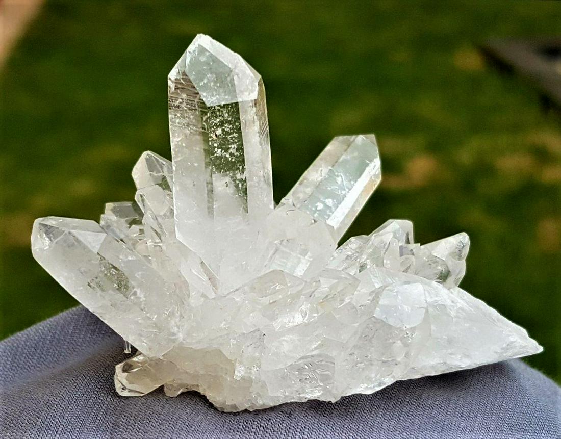 Crystalline quartz Crystals - 46 Grams (1 of 5)