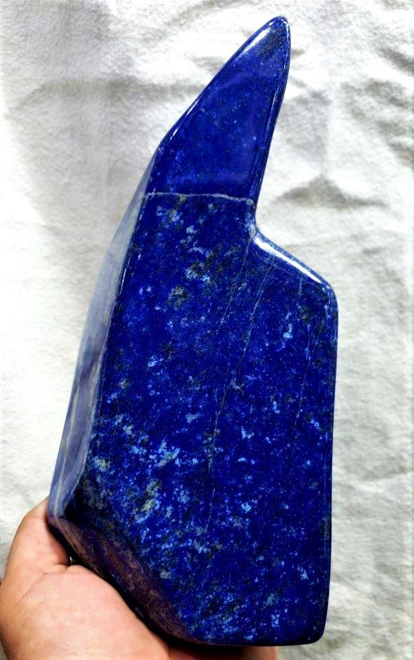 Royal Blue Lapis Lazuli Polished Tumble  1.240 kg (1 of 2)