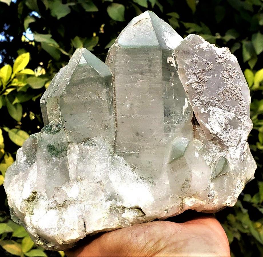 Huge Chlorine Quartz Crystals - 4.5 KG (1 of 5)