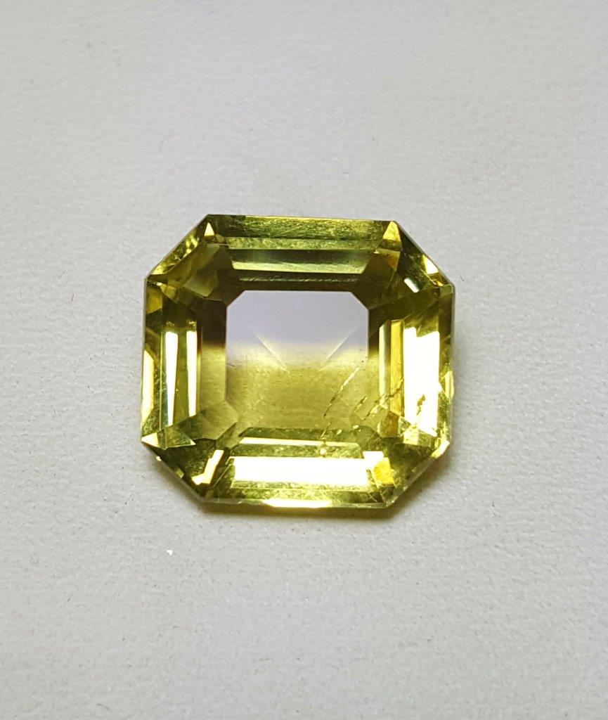 8.80 Carats Lemon Quartz: 8.80 Carats Lemon Quartz - 14X14X8 mm Shipping: $23.00. Shipping rates are determined by Parcel weight and destination.