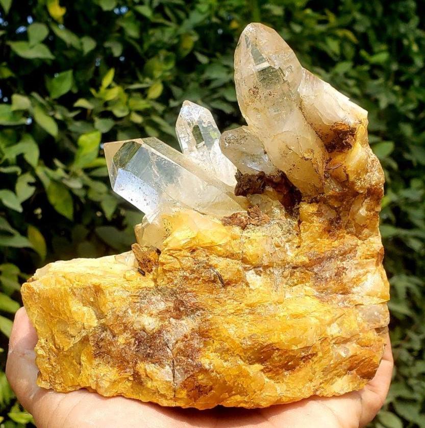 Top Grade Quartz Cluster on Matrix - 1283 Grams (1 of 4)