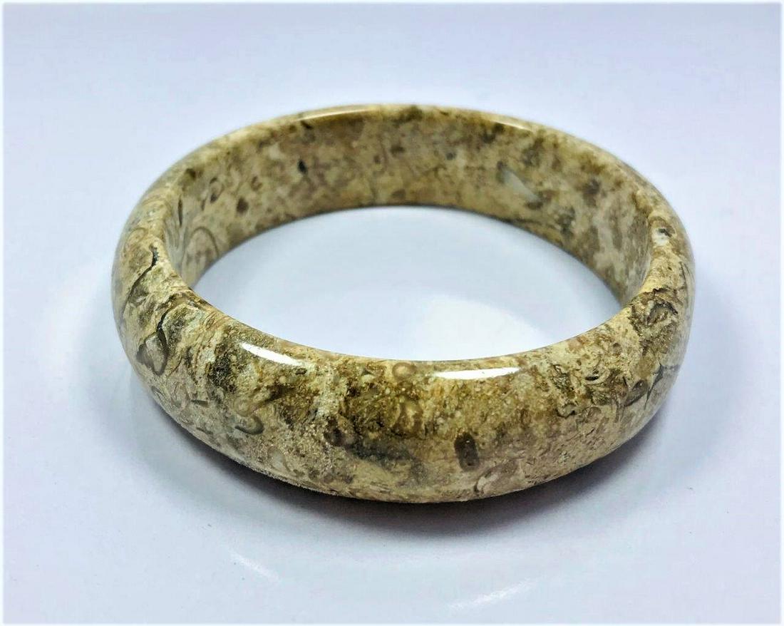 Jasper beautiful hand bangler - 69.6G: Jasper beautiful hand bangle brownish color 79mm 69.6G Shipping: $23.00. Shipping rates are determined by Parcel weight and destination.