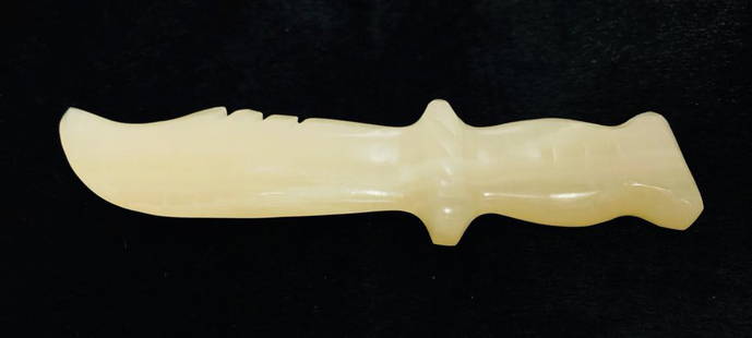 Honey calcite Knife - 76.9G: Honey calcite Knife - 137X28mm - 76.9G Shipping: $23.00. Shipping rates are determined by Parcel weight and destination.