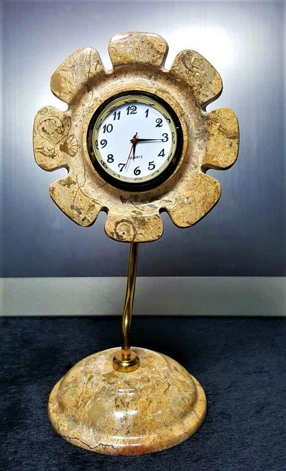Coral Flower Table Clock - 296 Grams: Coral Flower Table Clock - 296 Grams Shipping: $36.00. Shipping rates are determined by Parcel weight and destination.