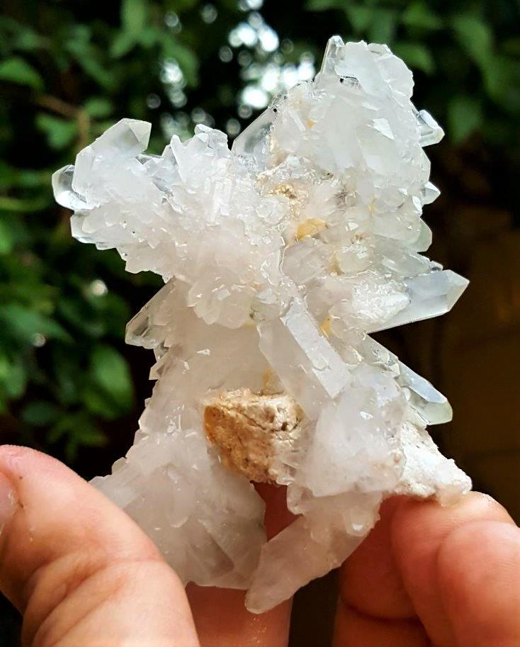 Chlorine Quartz Cluster - 89 Grams (1 of 3)