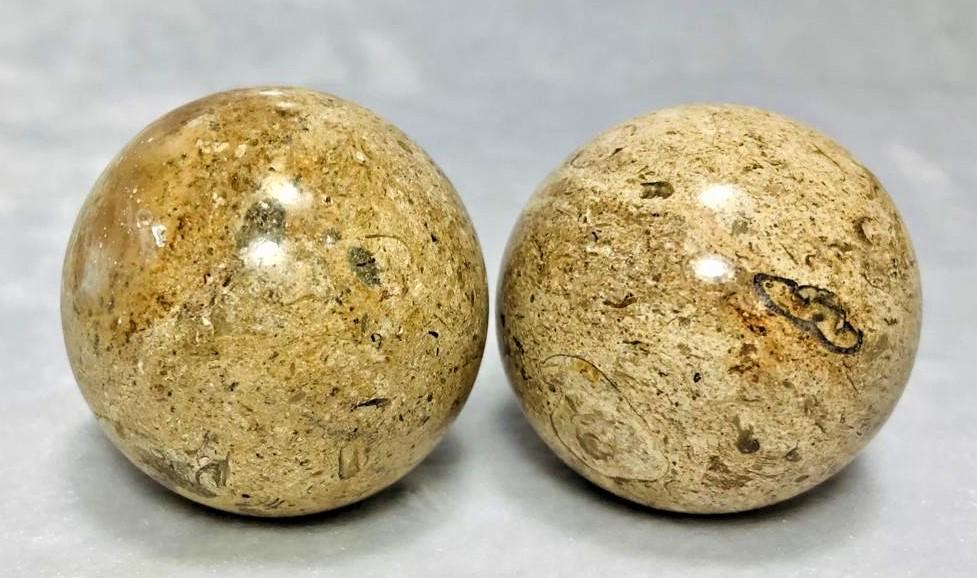 Jasper Coral balls pairs peachy mix 152.8G: Jasper Coral balls pairs peachy mix 152.8G Shipping: $23.00. Shipping rates are determined by Parcel weight and destination.