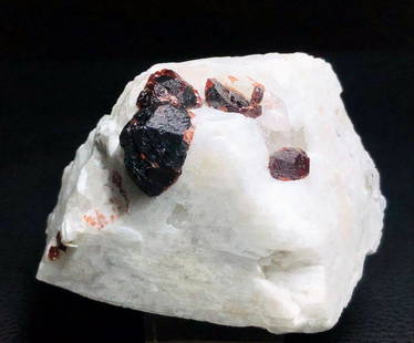 Garnet Cluster On Matrix - 267 Grams: Garnet Cluster On Matrix - 267 Grams - 78X52X50 mmShipping Rate: $36.00 .shipping rates are determined by Parcel weight and destination.Combined shipping: We offer combine shipping on multiple items