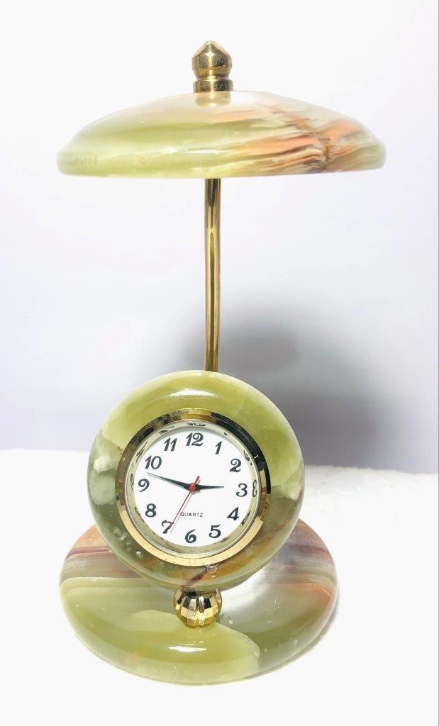 Onyx Table Clock: Onyx Table Clock Shipping: $36.00. Shipping rates are determined by Parcel weight and destination.