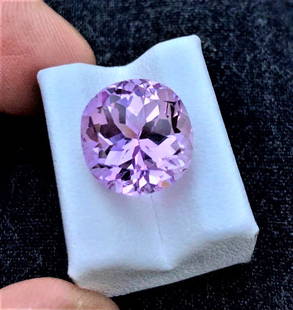 10.05 Carats Cushion Cut Pink Kunzite: 10.05 Carats Cushion Cut Pink Kunzite - 13X12X10 mmShipping Rate: $15.00 .shipping rates are determined by Parcel weight and destination.Combined shipping: We offer combine shipping on multiple items