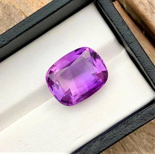 15 Carats Natural Amethyst: 15 Carats Natural Amethyst - 19X14X9 mmShipping Rate: $15.00 .shipping rates are determined by Parcel weight and destination.Combined shipping: We offer combine shipping on multiple items purchased