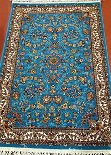 Persian Centre Piece Rug: Persian Centre Piece Rug - 3' x 5'Shipping rates are determined by Parcel weight and destination.Combined shipping: We offer combine shipping on multiple items purchased to reduce shipping cost.