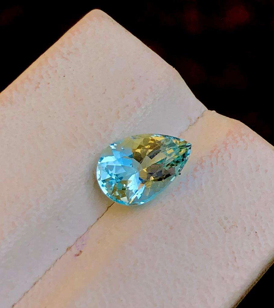 Pear Shape Aquamarine Gemstone - 2.70 Carats (1 of 2)