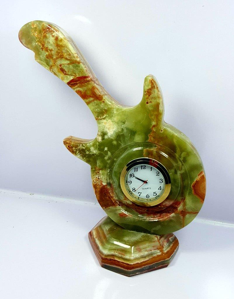 Onix Guitar Table Clock - 796.5 Grams (1 of 3)