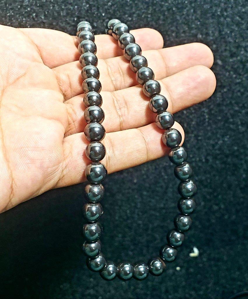 Top Grade Titanium Beaded NeCkLaCe - 40 Cm: Top Grade Titanium Beaded NeCkLaCe - 40 Cm Shipping: $23.00. Shipping rates are determined by Parcel weight and destination.