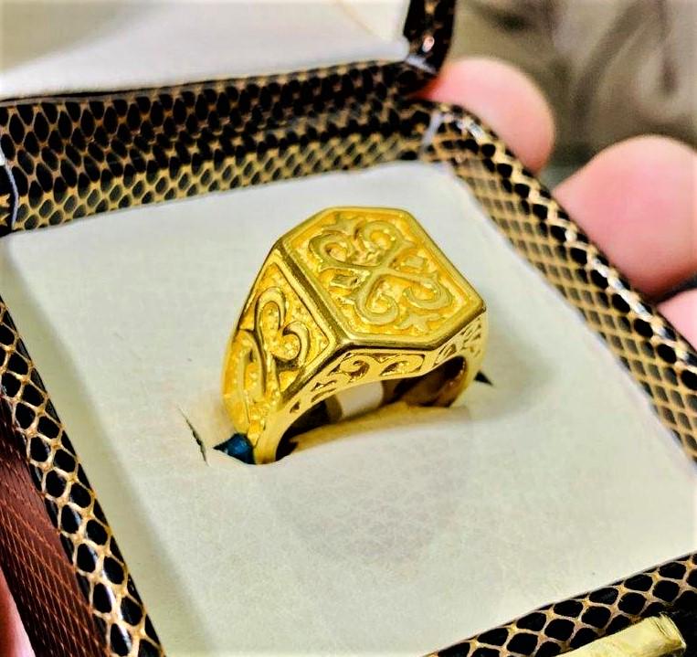 Gale Dirilis Ertugrul ottoman archery Golden ring: Gale Dirilis Ertugrul ottoman archery Golden ring Shipping: $23.00. Shipping rates are determined by Parcel weight and destination.