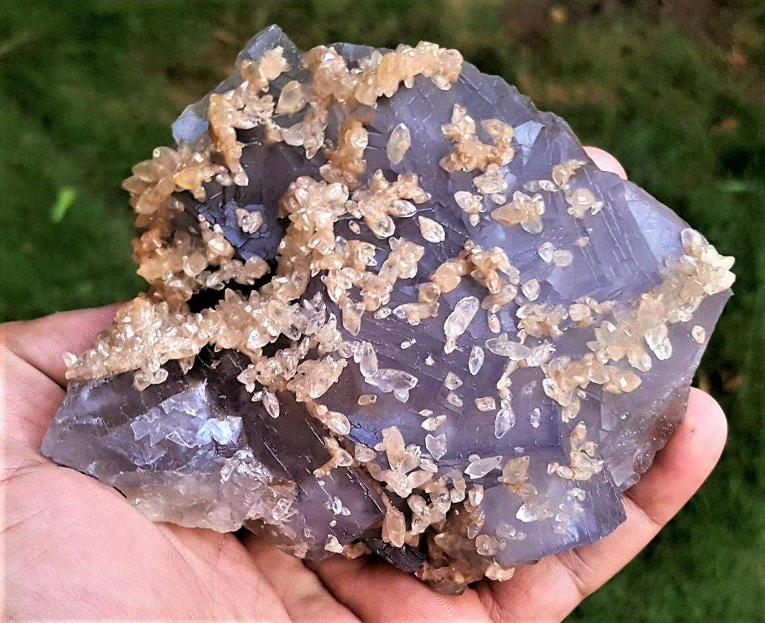 Fluorite With Dogtooth Cluster - 601 Grams (1 of 2)