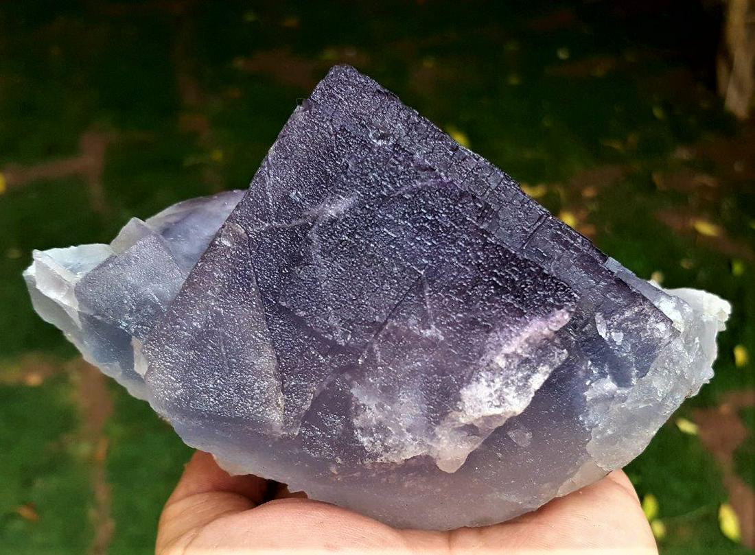 Purple Phantom Fluorite Mountains - 1324 Grams: Purple Phantom Fluorite Mountains - 1324 Grams - 154X92X94 mmShipping Rate: $80.00 .shipping rates are determined by Parcel weight and destination.Combined shipping: We offer combine shipping on multi