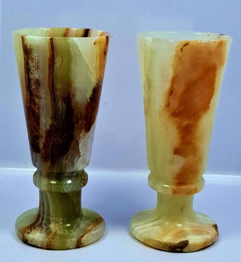Colorful Onyx Paired Glasses - 164 Grams: Colorful Onyx Paired Glasses - 164 GramsShipping Rate: $23.00 .shipping rates are determined by Parcel weight and destination.Combined shipping: We offer combine shipping on multiple items purchased t